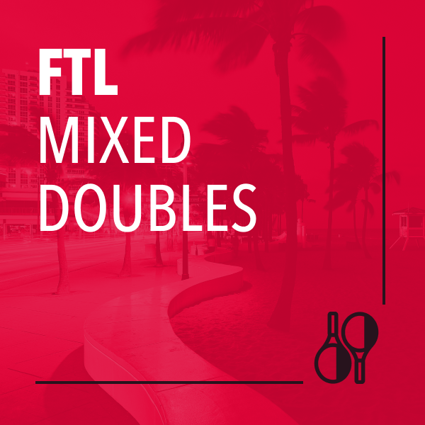 Ft. Lauderdale Adult Spring Mixed Doubles 3/12-6/1 + Early Bird Swag