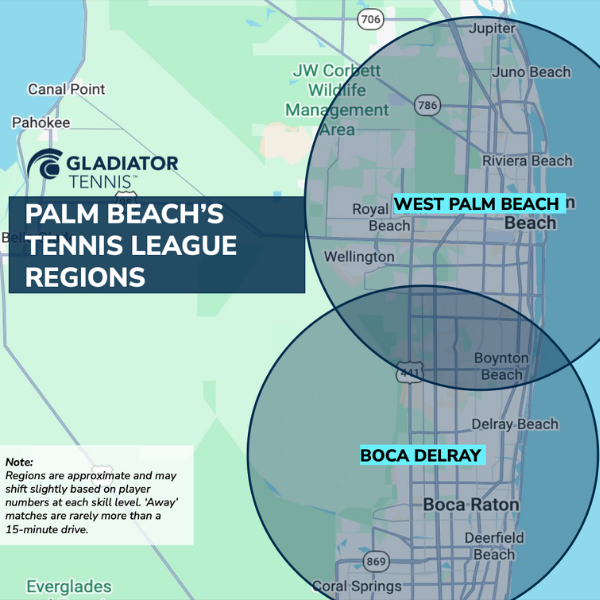 West Palm Beach Adult Spring Singles 3/12 - 5/4 + Early Bird Swag