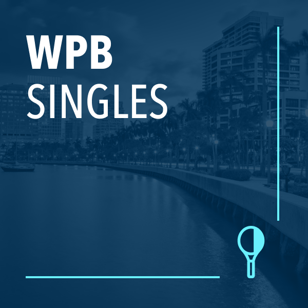 West Palm Beach Adult Fall Singles Tennis League 9/3-10/26