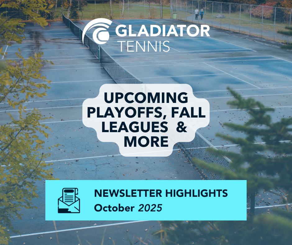 OCTOBER GLADIATOR CHRONICLES: FALL LEAGUES, EVENTS, DISCOUNTS & MORE