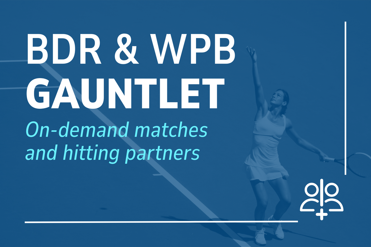 The Palm Beaches Tennis Hitting Partner Finder: The Gauntlet