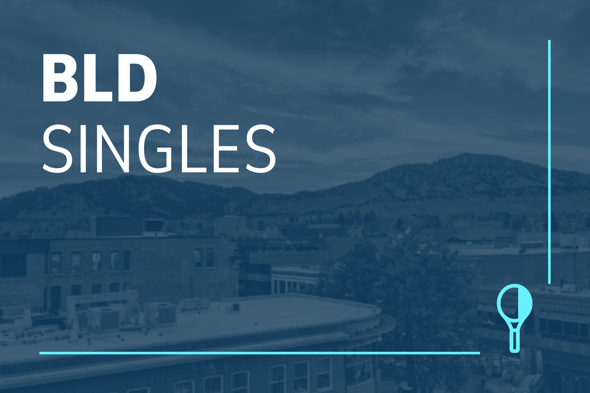 Boulder Singles Tennis League