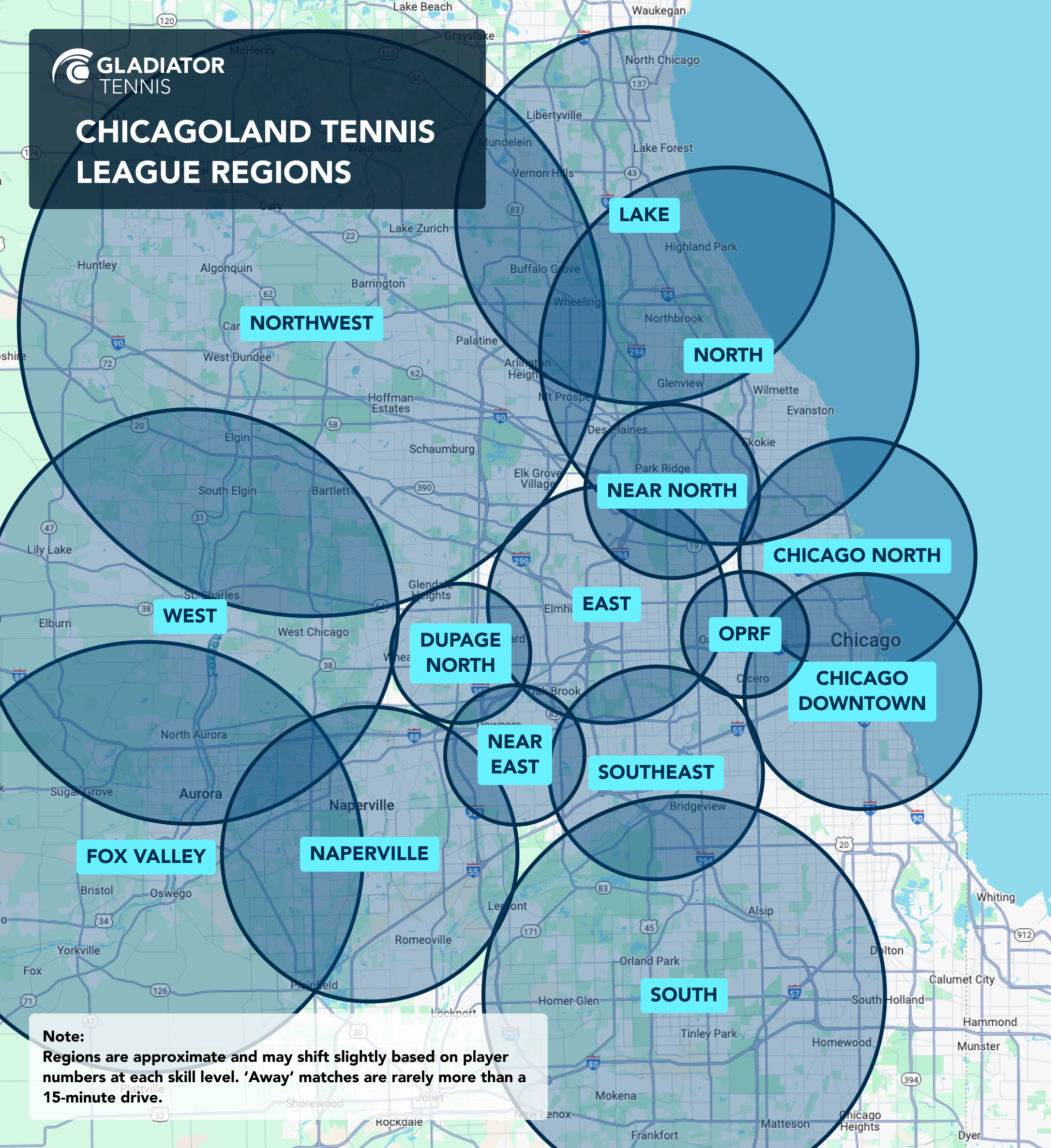 Chicagoland Adult Summer Doubles 7/10-9/14