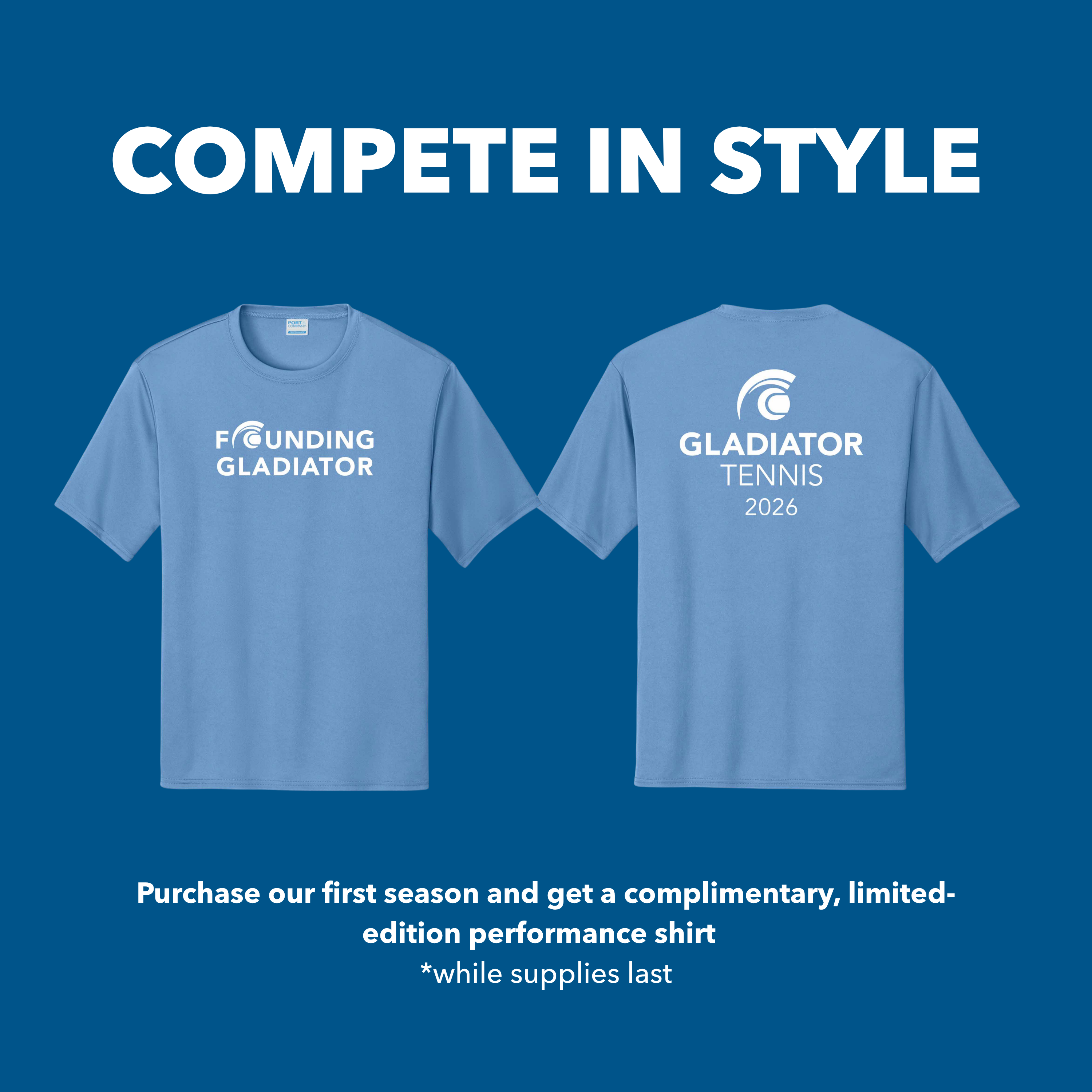 Denver Adult Early Summer Singles Tennis League 5/7 - 6/29 + early bird swag