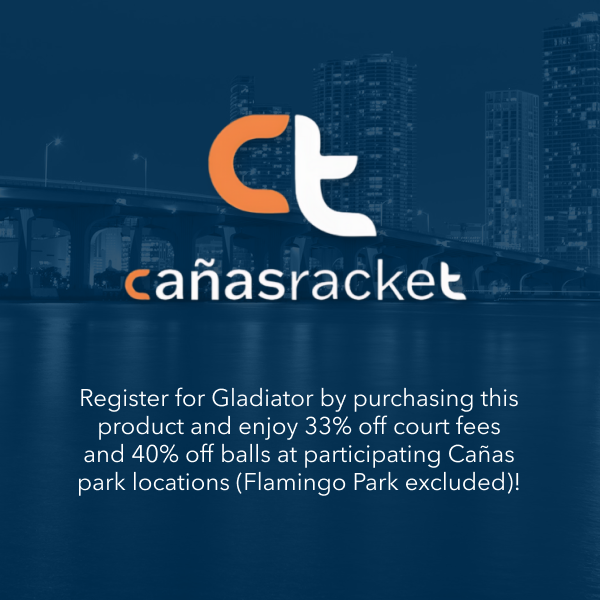 Cañas Racket Parks Miami Adult Fall Singles 10/23-12/22