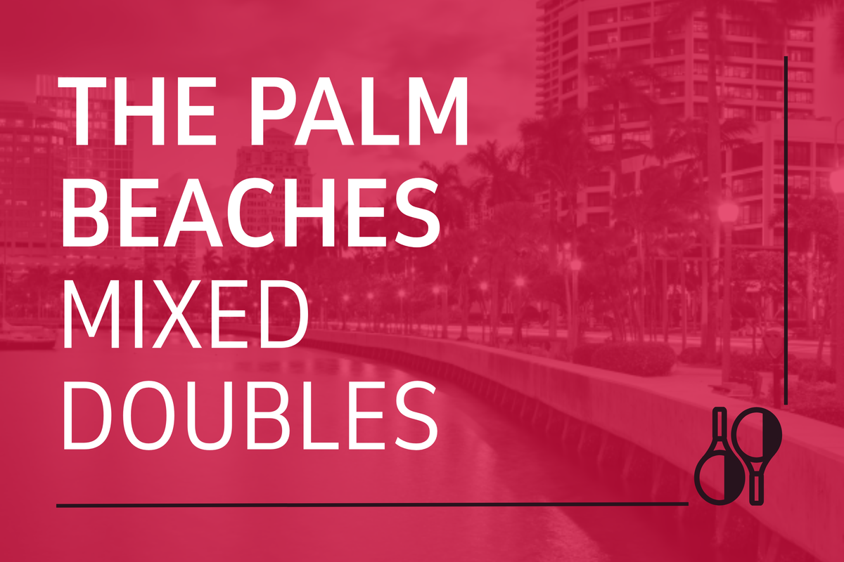 The Palm Beach Mixed Doubles Tennis League